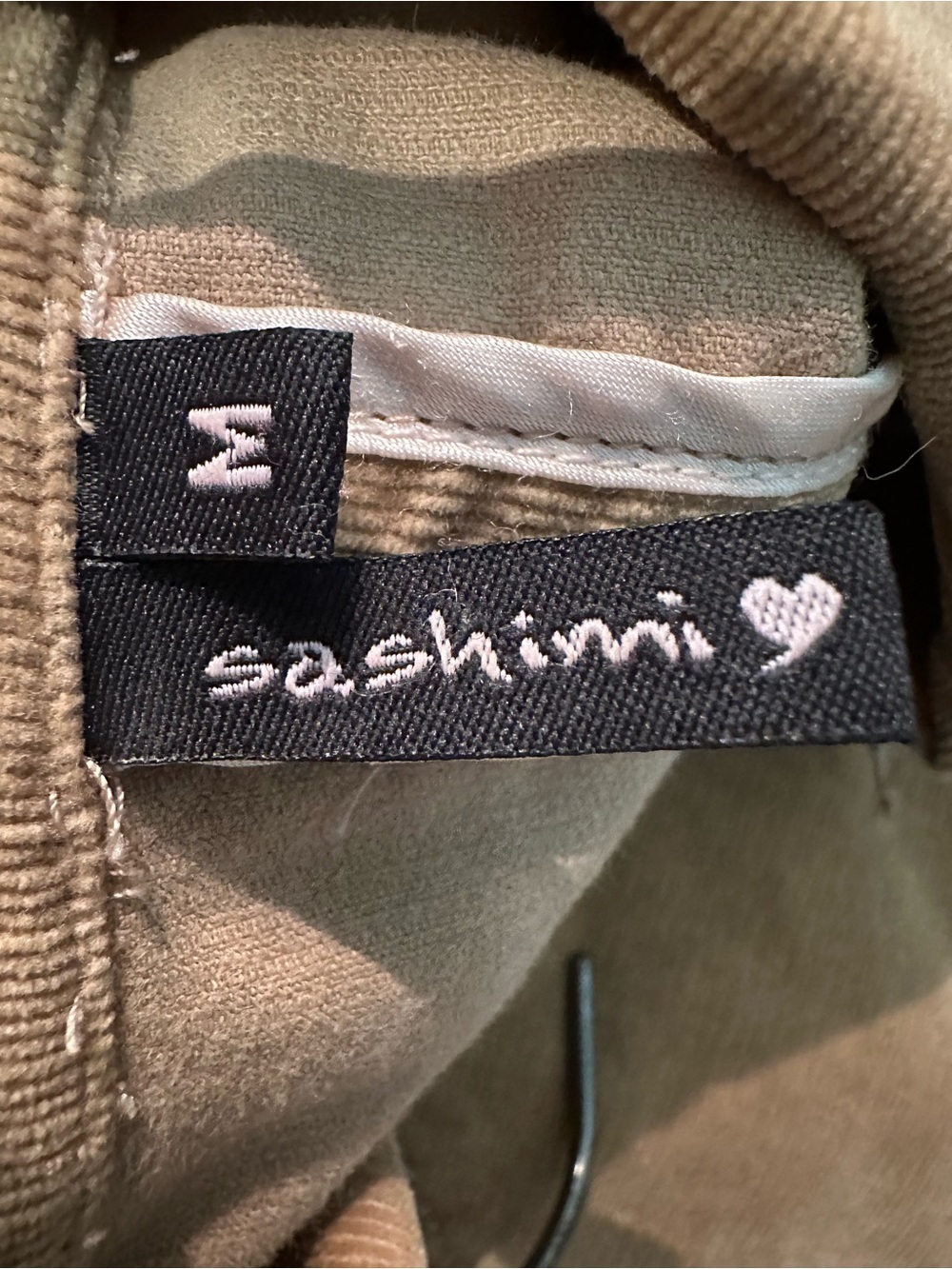 Sashimi • Women’s corduroy jacket • coat - Picture 6 of 6